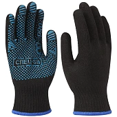 Перчатки трикотажные с ПВХ СПЕЦ-SB® PRO черный Перчатки трикотажные с ПВХ СПЕЦ-SB® PRO черный
