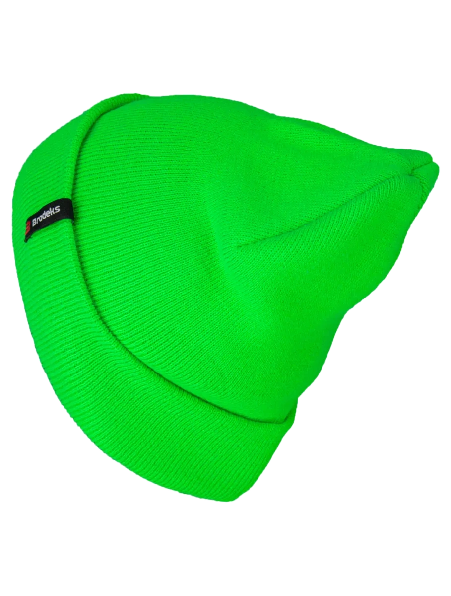 Шапка Brodeks Light Longer HV зеленый