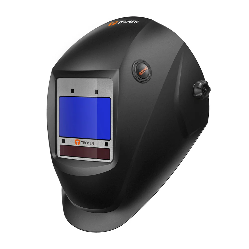 Маска сварщика с АСФ Хамелеон ADF 815S TM16 Черная (с внешней кнопкой режима зачистки)