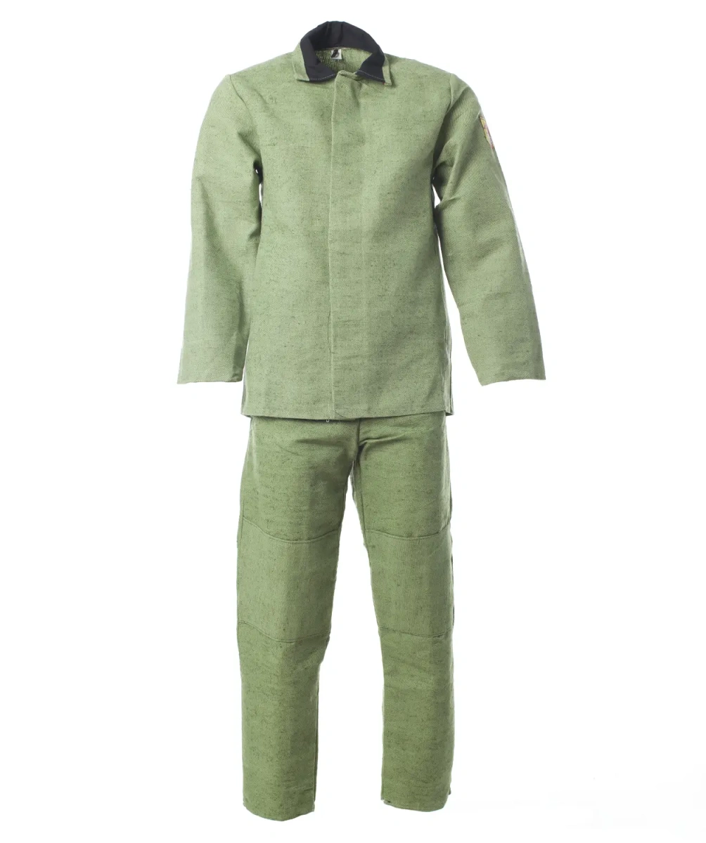 Костюм сварщика с накладками из брезента, мод. КСВ-2Б