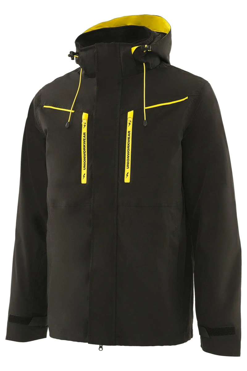 Куртка ЮНИОНВОРКВЕАР (UNIONWORKWEAR) 3 в 1 черная