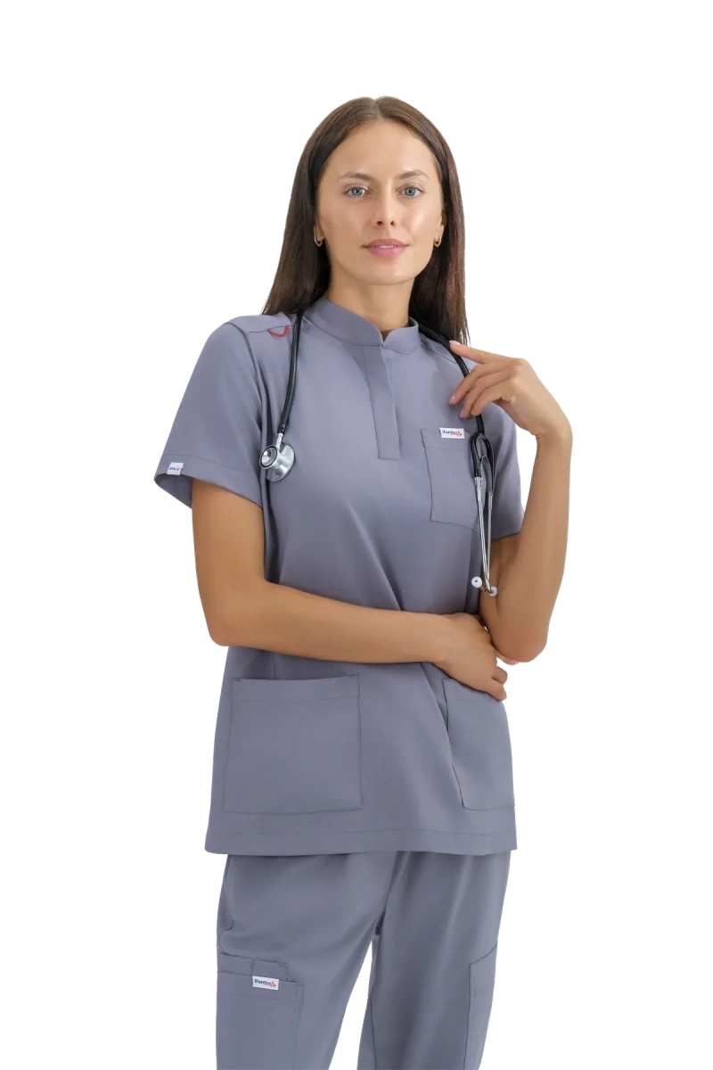 Блуза КЕЛЛИ, серый