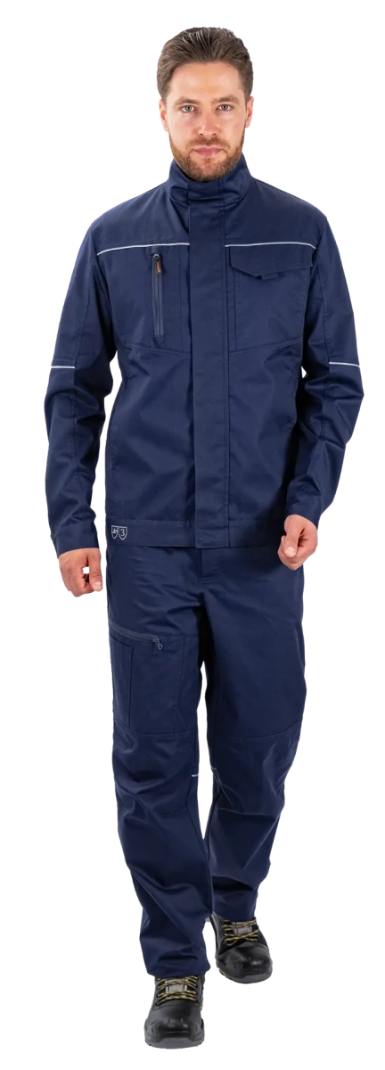 Костюм ДЮРАБЛ летний, синий (куртка, брюки)