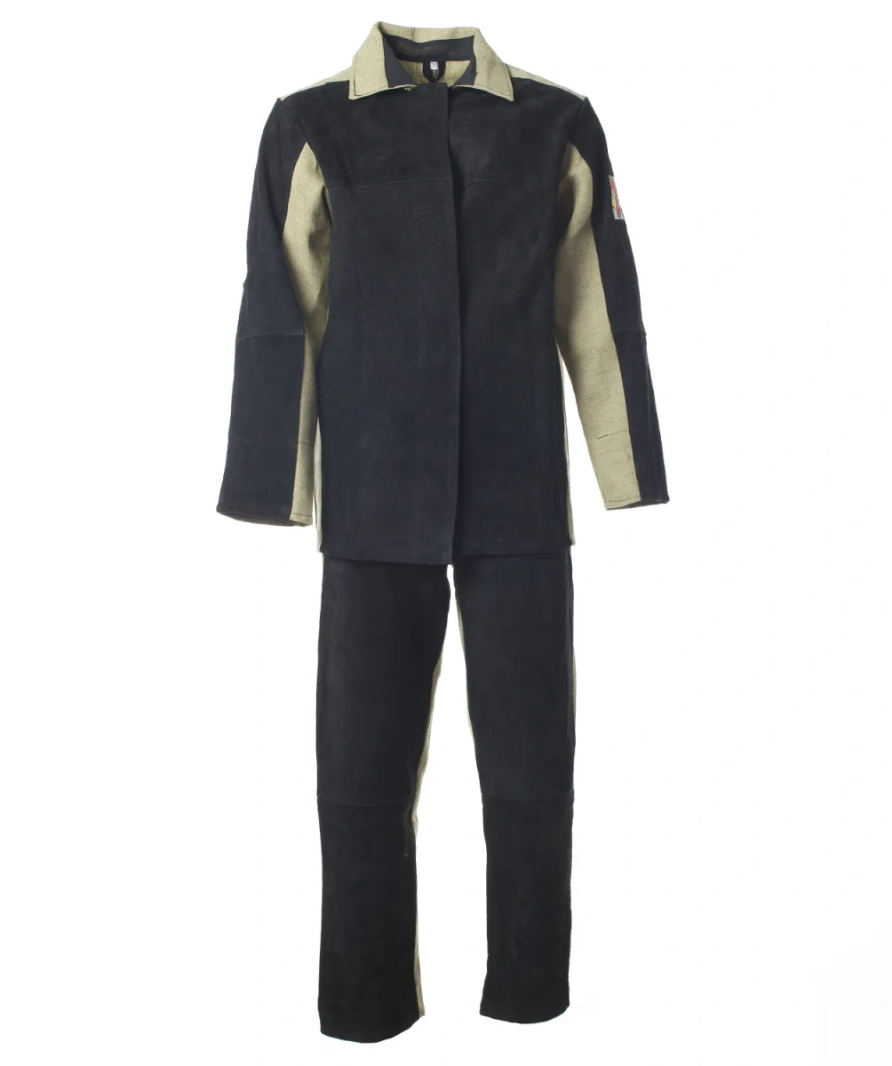 Костюм мужской для Сварщика с накладками из спилка мод. КСВ-3СП