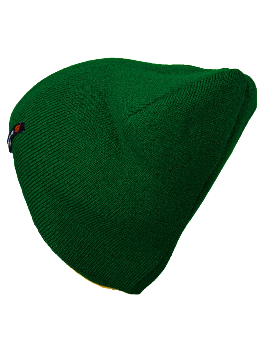 Шапка Brodeks Light Bicolor зеленый-желтый