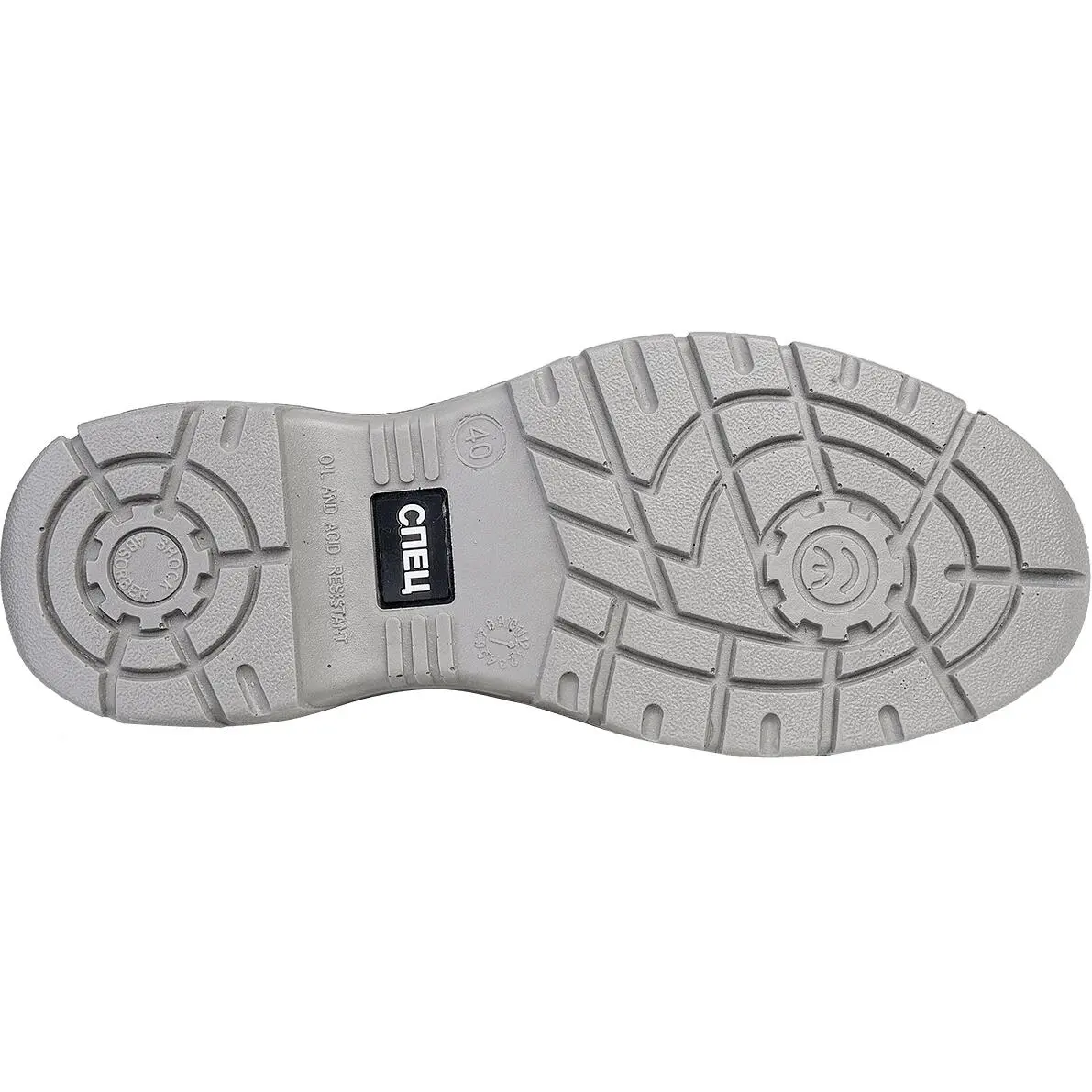 Полуботинки СПЕЦ, замшевые ПУ/ПУ