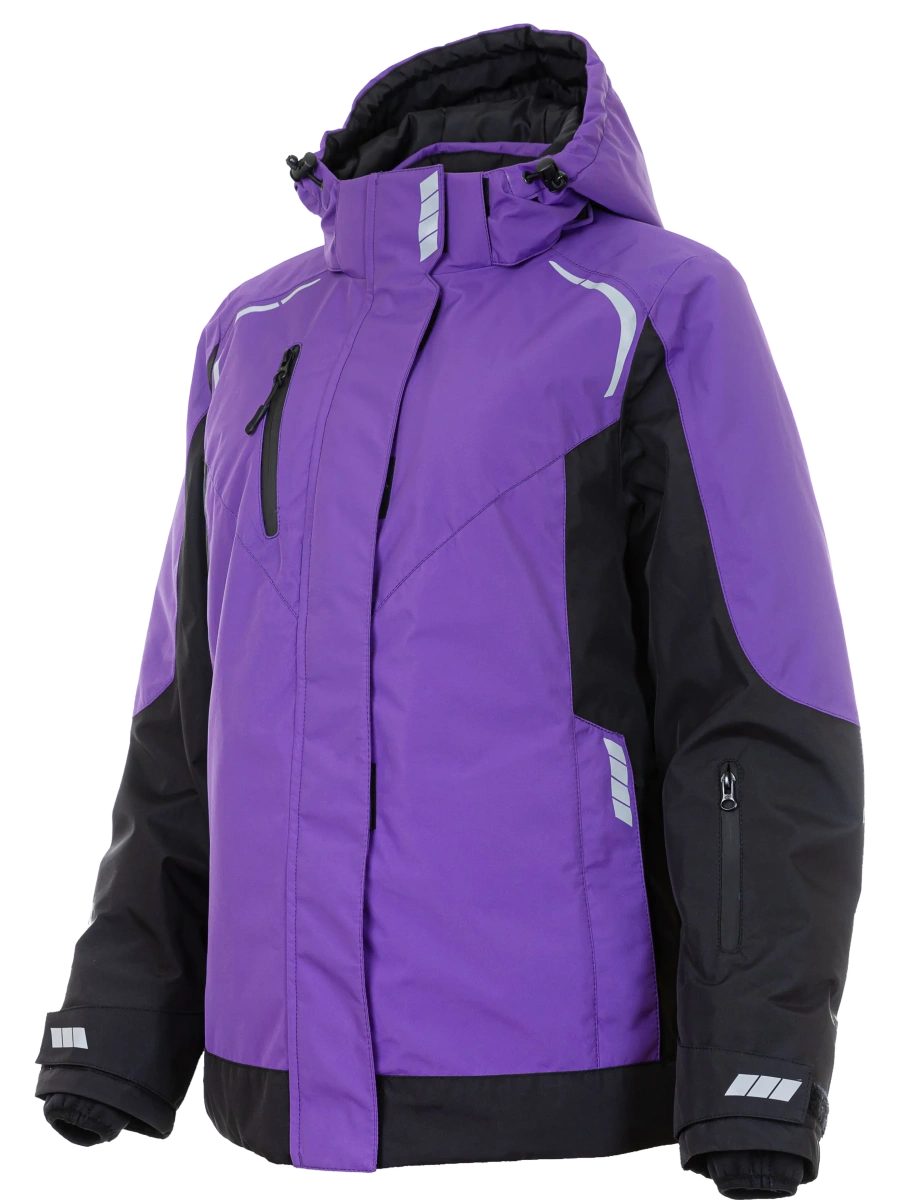 Зимняя женская куртка Brodeks KW208, фиолетовый 