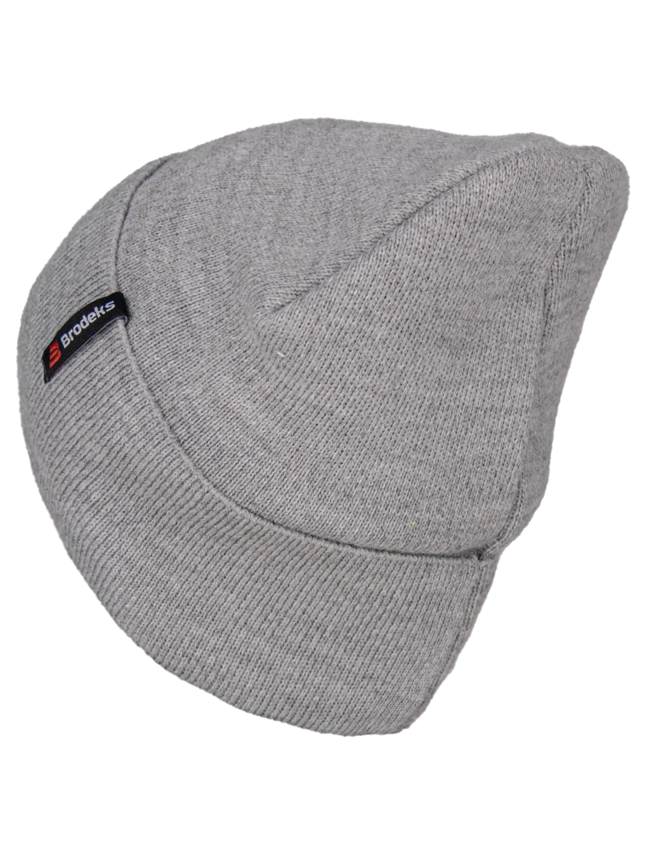 Шапка Brodeks longer серый