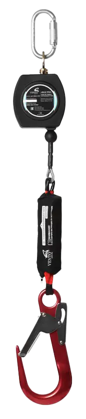 Блокирующее устройство VENTO НВ-02 трос (vnt HB02C set 0058), с карабином "Монтажный"