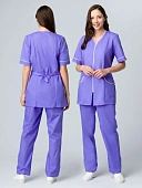 Костюм женский Вера (тк.ТиСи), сиреневый