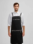 Фартук с грудкой универсальный Прага (тк.Форвард,210), черный (023)