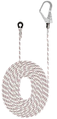 Гибкая анкерная линия VENTO АнкерЛайн 12, с карабином "Стальной монтажный, 20 м, (vnt 091)