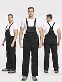 Полукомбинезон для ИТР (тк.Смесовая,210), черный