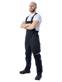 Полукомбинезон Brodeks KS402, черный 