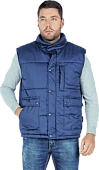 Жилет СОФТ зимний, т/синий