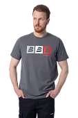 Футболка Brodeks KS705, серый