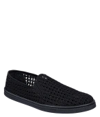 Тапочки сетка/ПВХ, мужские черные