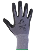 Защитные промышленные перчатки из полиэстера с микронитриловым покрытием Защитные промышленные перчатки из полиэстера с микронитриловым покрытием