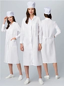 Халат женский (тк.Бязь,145), белый