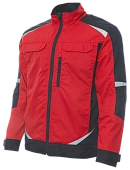 Летняя куртка Brodeks KS 202, красный/черный