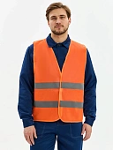 Жилет сигнальный ProfLineBase (тк.Полиэфир,60), оранжевый Жилет сигнальный ProfLineBase (тк.Полиэфир,60), оранжевый