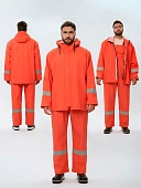 Костюм влагозащитный для рыбаков ProfLineSpecialist СОП (ПВХ,550), оранжевый
