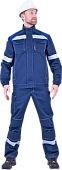 Костюм СТАРАТЕЛЬ летний, синий-василек (Куртка+брюки)