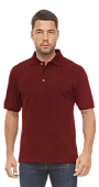 Рубашка ПОЛО бордо 