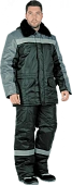 Костюм РЕГИОН зимний, черный-серый