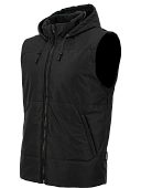 Утепленный жилет Brodeks KW 112, черный