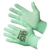 Перчатки Gward нейлоновые с микроточкой ЕвроПВХ, P3001