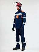 Костюм летний Энергия-Б (35,2 кал.), т.синий/оранжевый