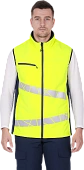 Жилет мужской утепленный ACTIVE, флуоресцентный желтый-синий Жилет мужской утепленный ACTIVE, флуоресцентный желтый-синий