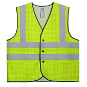 Жилет сигнальный огнестойкий Прометей СОП-4 (тк.Полиэфир,250) тип-3, лимонный Жилет сигнальный огнестойкий Прометей СОП-4 (тк.Полиэфир,250) тип-3, лимонный