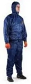 Комплект (куртка+брюки) многоразовый защитный с антистатическими свойствами (синий) 