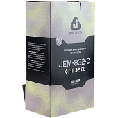 Беруши многоразовые из термопластичной резины X-Fit 32дБ с соединительным шнуром в пластиковом боксе Беруши многоразовые из термопластичной резины X-Fit 32дБ с соединительным шнуром в пластиковом боксе