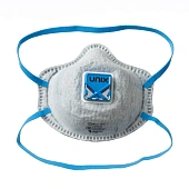 Полумаска формованная фильтрующая UNIXAir 612V FFP2 R D клапаном 3 шт.