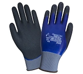 Перчатки нитриловые с двойным покрытием 2Hands FlexDryNitrile 6002 с защитой от МП Перчатки нитриловые с двойным покрытием 2Hands FlexDryNitrile 6002 с защитой от МП