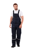 Полукомбинезон СПЕЦ зимний, синий
