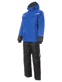 Зимний рабочий костюм Brodeks KW603, синий/черный