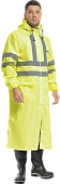 Плащ EXTRA-VISION WPL влагозащитный флуоресцентный желтый, Импорт