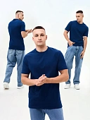 Футболка ProfLineBase (тк.Трикотаж,160), т.синий