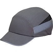 Каскетка РОСОМЗ™ RZ BIOT CAP (92211) серая, длина козырька 55 мм, светоотражающие полосы