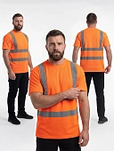 Футболка ProfLineSpecialist СОП (тк.Трикотаж,140), оранжевый