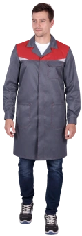 halat_km_10_ljuks_seryj_krasnyj halat_km_10_ljuks_seryj_krasnyj