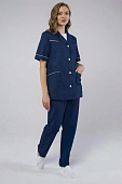 Костюм женский Магнэль (тк.Смесовая,120), т.синий
