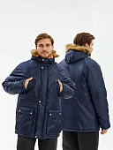 Куртка зимняя Аляска (тк.Оксфорд), т.синий
