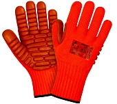 Перчатки 2Hands 5105 утеплённые с виброгасящим покрытием с защитой от МП Перчатки 2Hands 5105 утеплённые с виброгасящим покрытием с защитой от МП