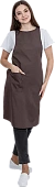 Фартук ЕВРО, коричневый