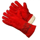 Краги спилковые Gward Track Zima